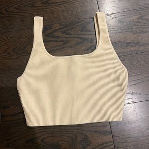 Aritzia sculpt knit tank MEDIUM